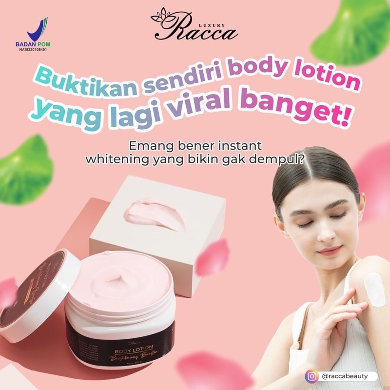 RACCA Lotion Brightening Booster Handbody Cream 250ml