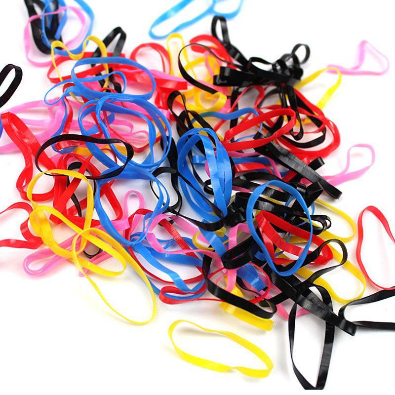 T&amp;Y  Karet Ikat Rambut Anak kemasan toples isi 1000 pcs Import #Bisa COD