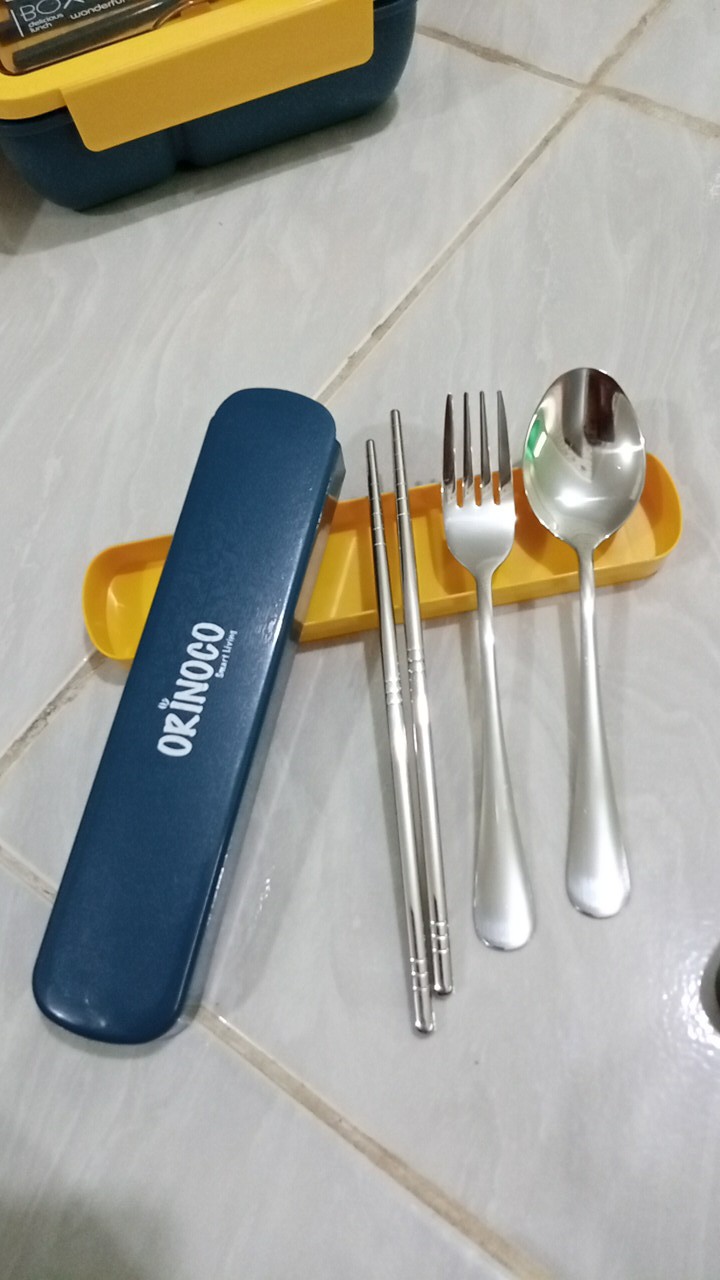 Orinoco Sendok  Set Travel Portable Stainless Steel 304