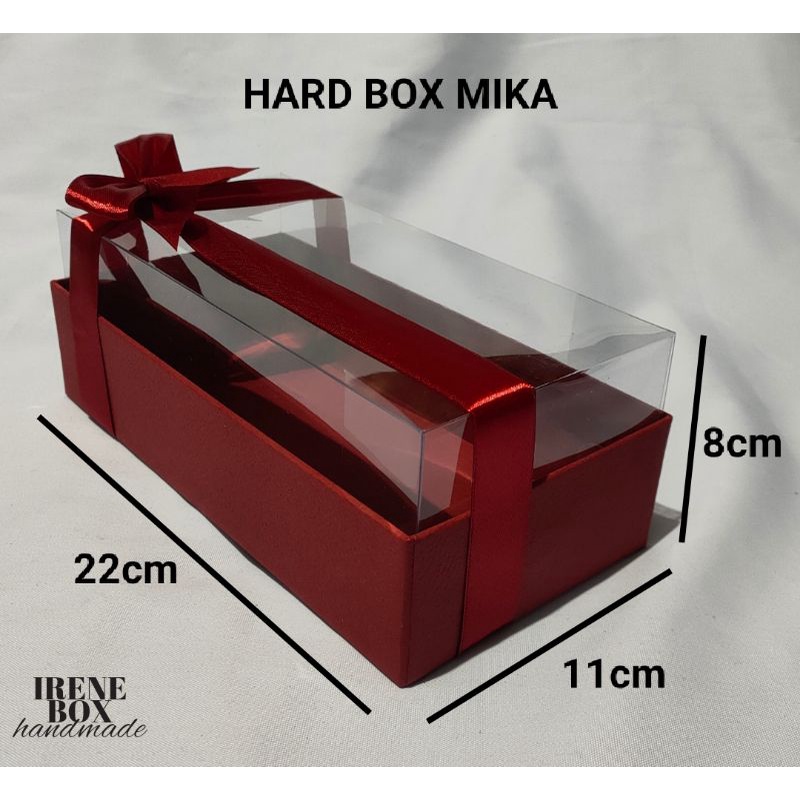 

Box Mika / Hard Box / Gift Box / Box / Kotak Kado / Packaging / Box Hampers / Box Seserahan / Box Hantaran / Box Souvenir / 22x11x8