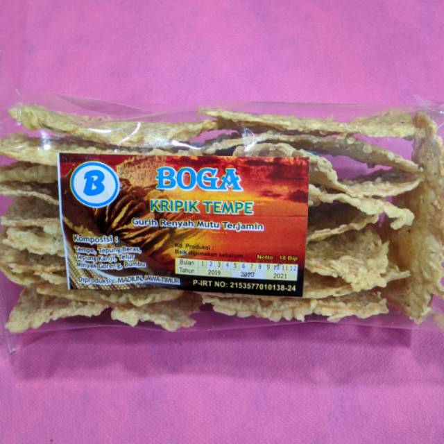 

Keripik Tempe Boga