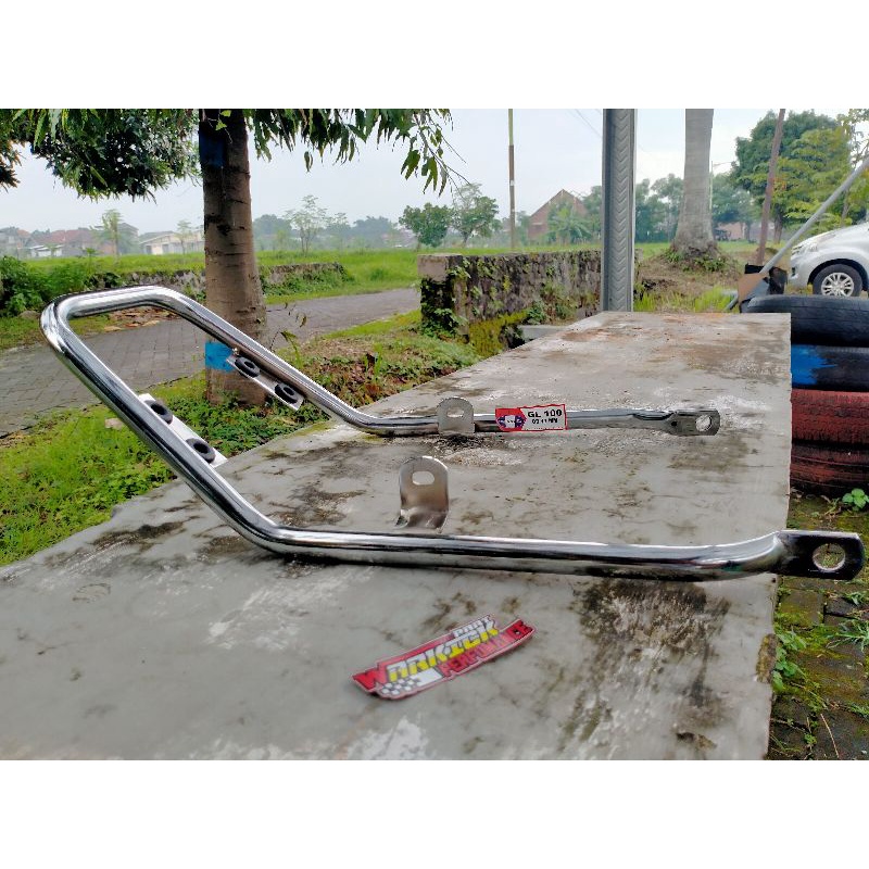 Begel belakang GL 100 crom behel belakang GL 100 crom begel samping GL 100