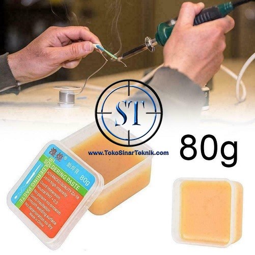 Lotfet 80 Gr Pembersih Solder Minyak Songka Lotfett 80gram Flux Paste Solder Welding Rosin Grease