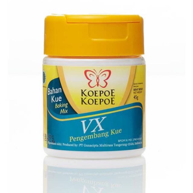 

VX Pengembang Kue Koepoe Koepoe 45gr