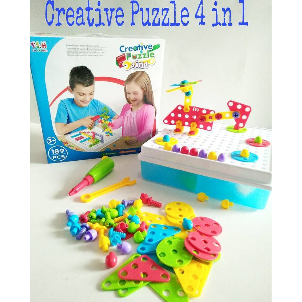 creative puzzle 4 in 1