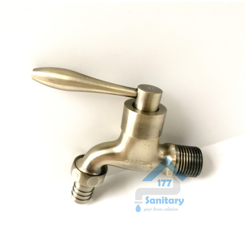 Kran taman ONDA GOLD  kuningan Minimalis F900G-keran air tembok mesin cuci unik uniq antik brass kuning emas brass faucet /J13