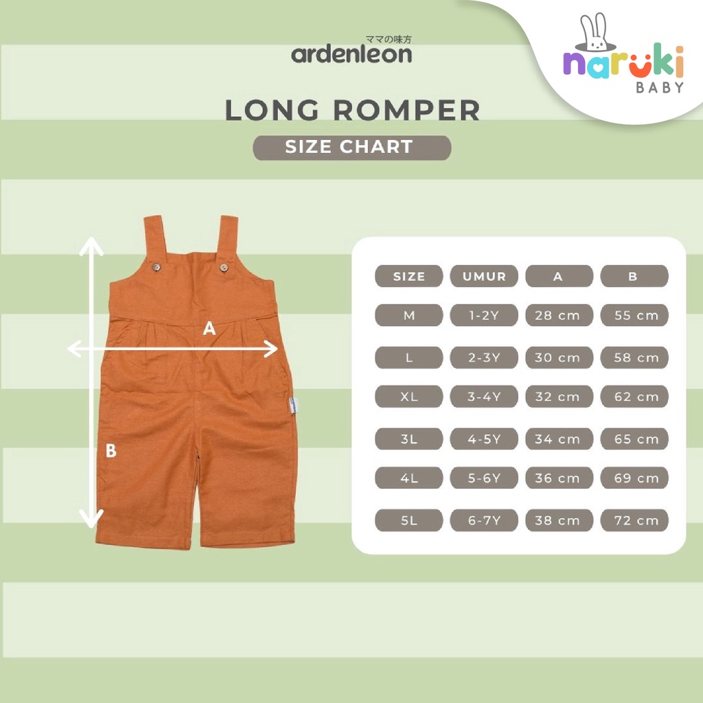 Ardenleon Long Romper Jumpsuit Arden Leon Baju Anak