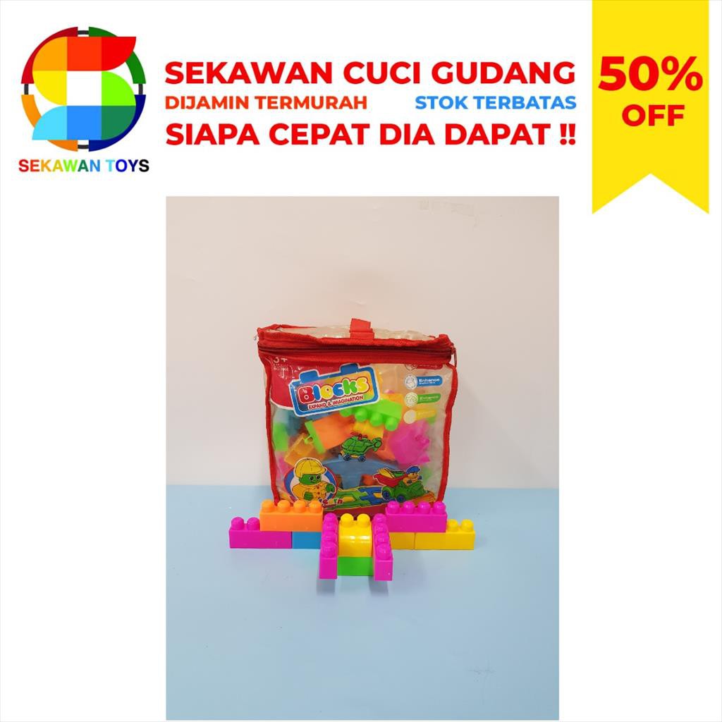 Mainan Anak Block / Mainan  Anak Block Expand SEKAWAN SALE