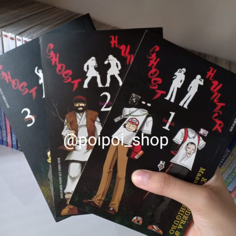 Komik ghost hunter vol 1-3 tamat preloved