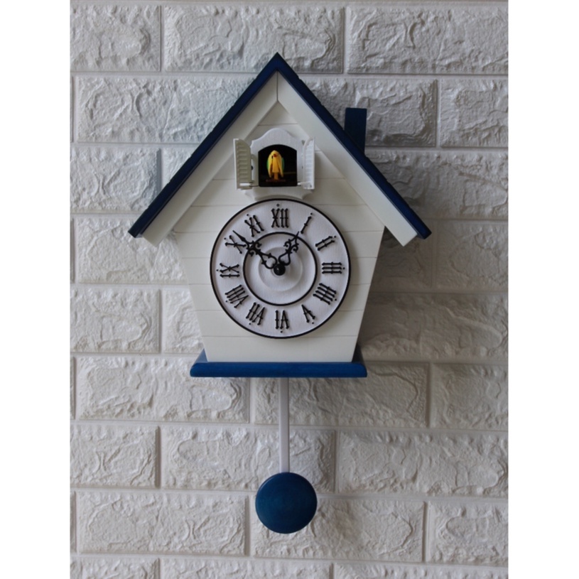 Jam Dinding Kukuk Import 6061 Blue