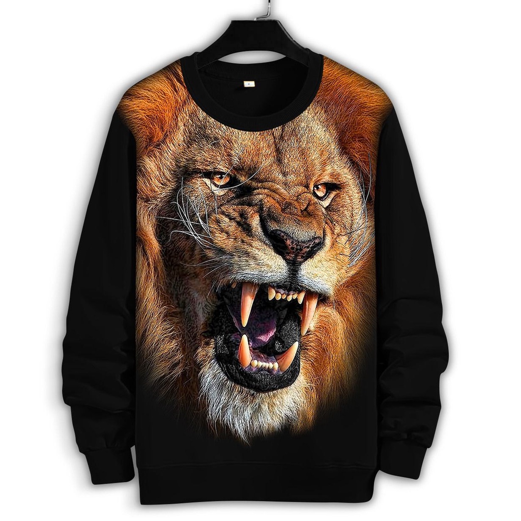 SWEATER PRIA / SWEATER PRIA JUMBO, SINGA AFRIKA