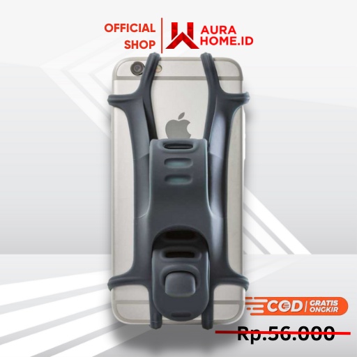 Holder Sepeda Luminous Multifungsi untuk Smartphone / Dudukan Pengangan Penyangga Phone Holder Hp Se