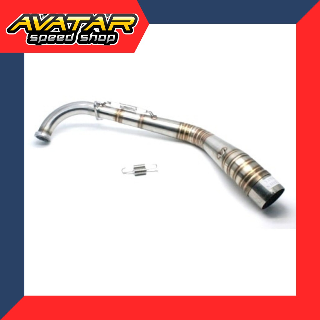 LEHER KNALPOT RACING STAINLESS NMAX