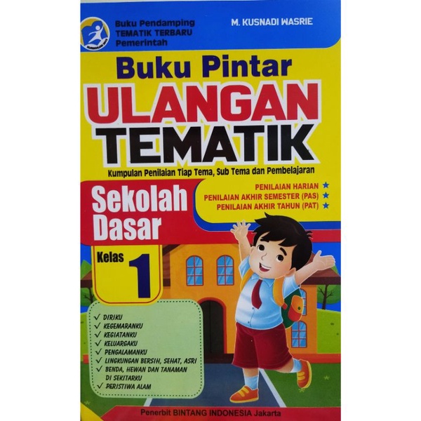 BUKU PINTAR ULANGAN TEMATIK KELAS 1