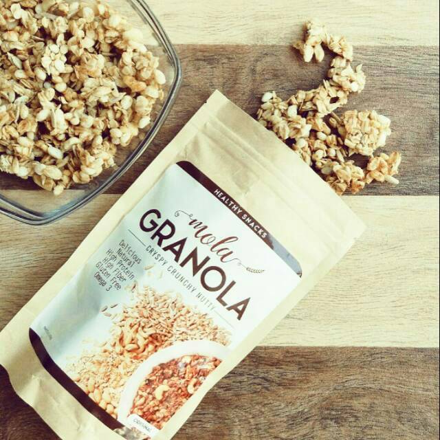 

Granola rasa original murah meriah makanan sehat untuk kalian yang mau sehat