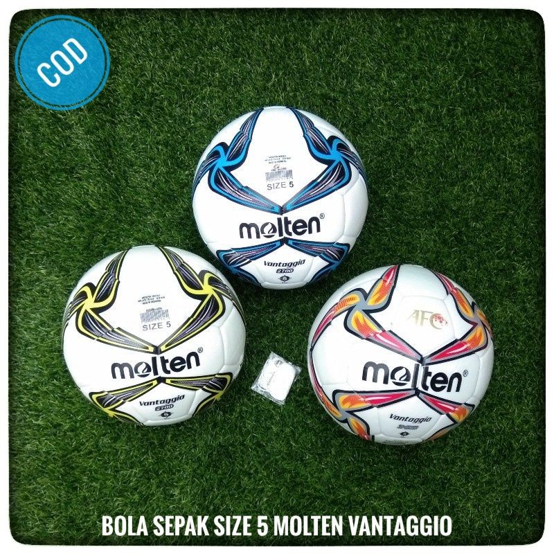 Bola Sepak Size 5 Molten | Bola Kaki Molten Vantaggio | Bola Sepak Molten Murah Berkualitas