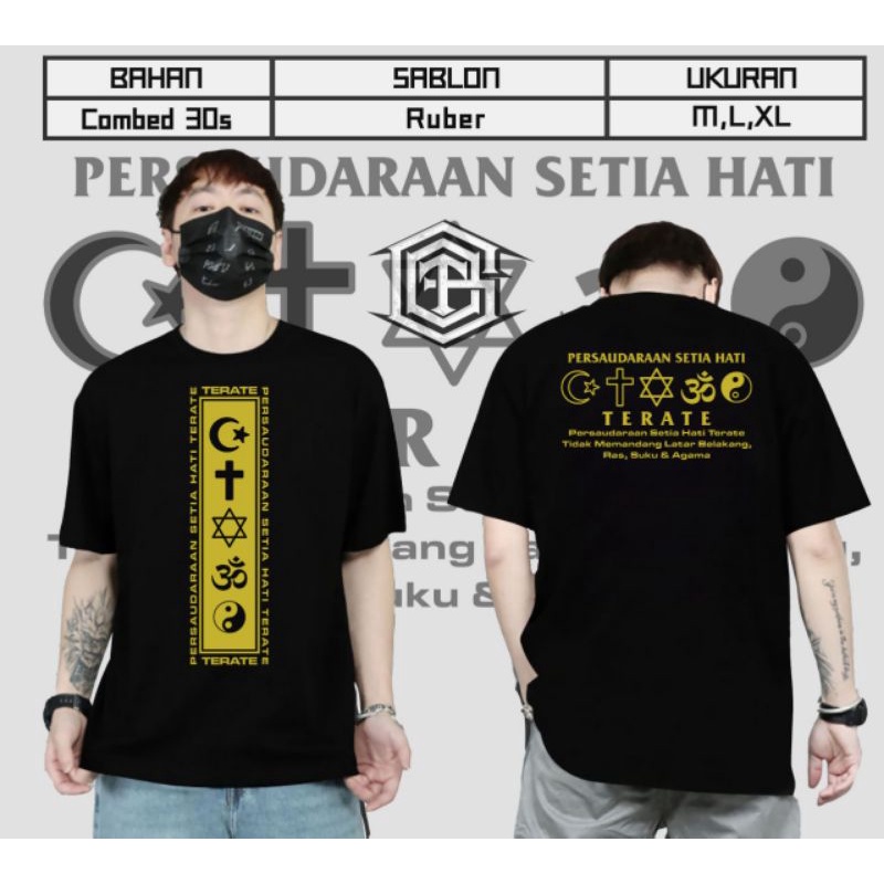 KAOS PSHT NEW DESIGN KAOS TERATE KAOS DISTRO PSHT