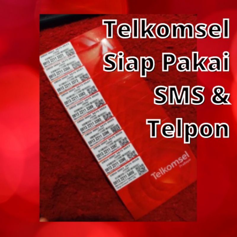 Perdana Telkomsel Aktif Bekas Pakai