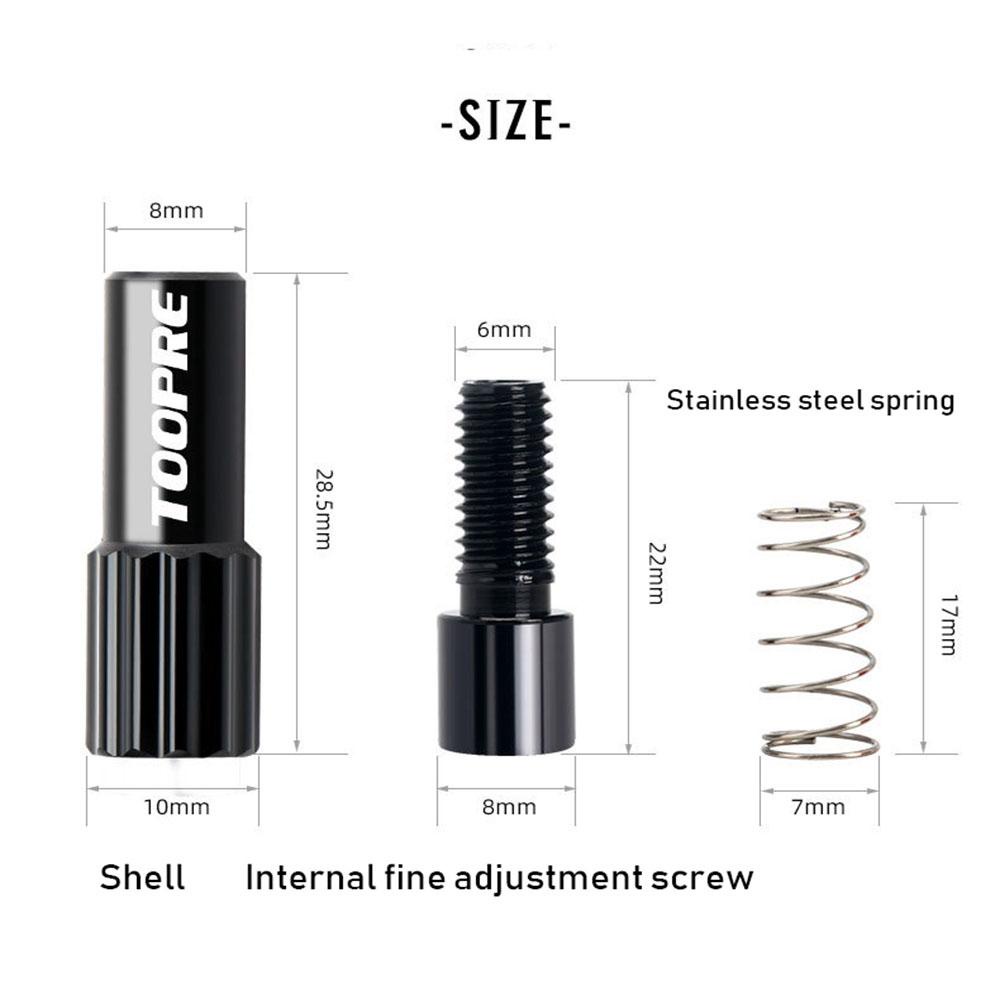 Lanfy Bike Shifter Cable Gear Line Parts Sekrup Yang Dapat Disesuaikan Bagian Sepeda MTB Bike