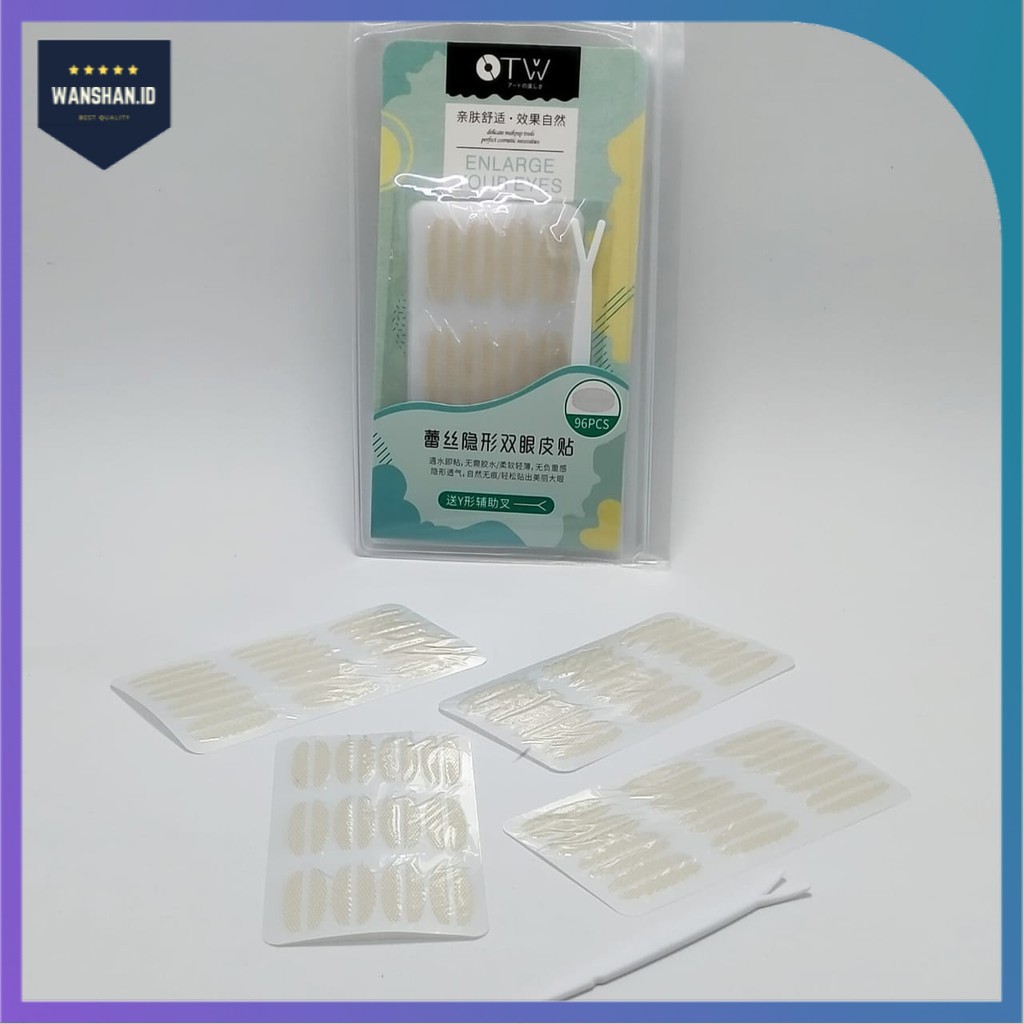 [WS] Mesh Eyelid Tape Sticker Lembaran/Selotip Mata Model Jaring Untuk Lipatan Kelopak Mata