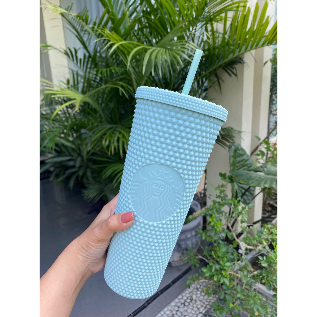 Starbucks tumbler studded mint