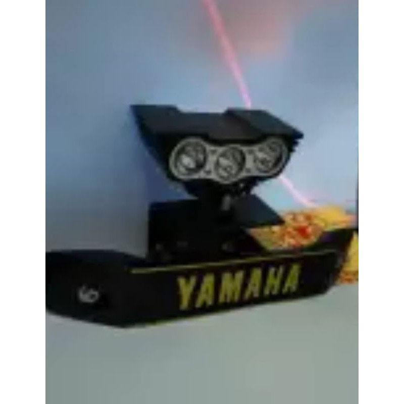 Lampu Owl Mini 3 LED Breket Plus Kumis Yamaha Full Set Tebal