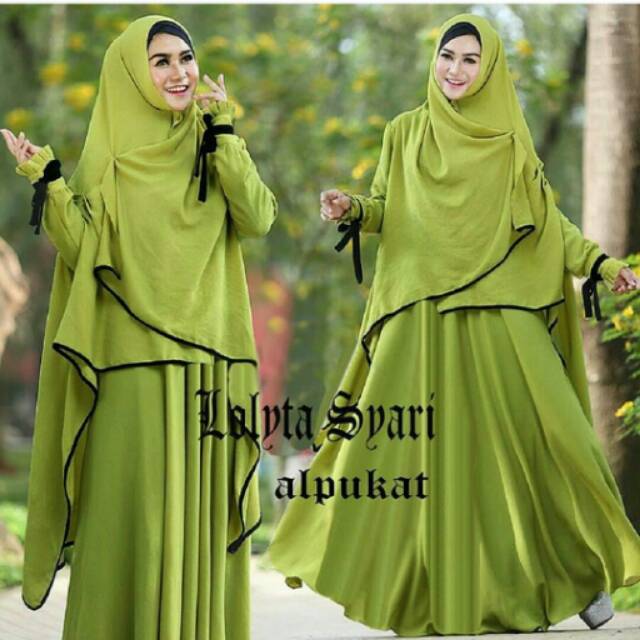Gamis Syari Set Mewah
