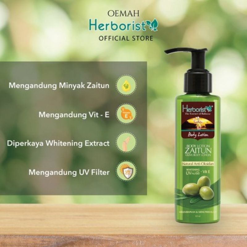 ✿ELYSABETHME✿ ⓗⓔⓡⓑⓞⓡⓘⓢⓣ Herborist hand body zaitun olive oil pelembab kulit anti kering bersisik