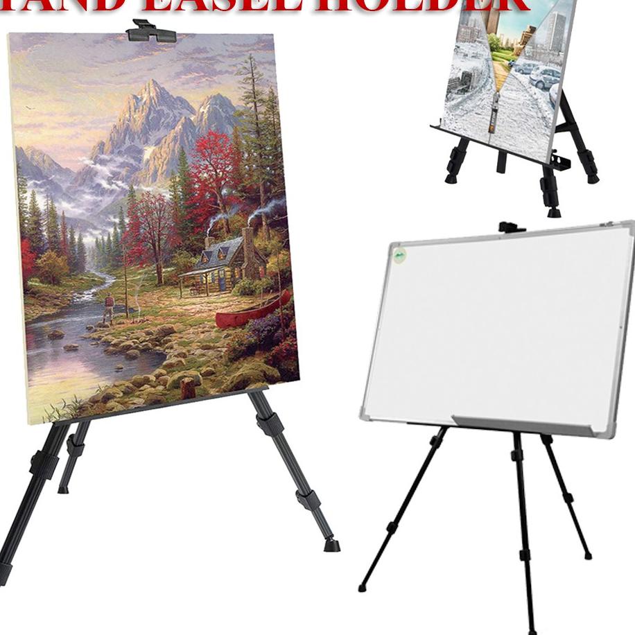 

DNR Tripod Foto Standing Easel melukis stand holder papan tulis tripod holder lukisan ➨ ➨