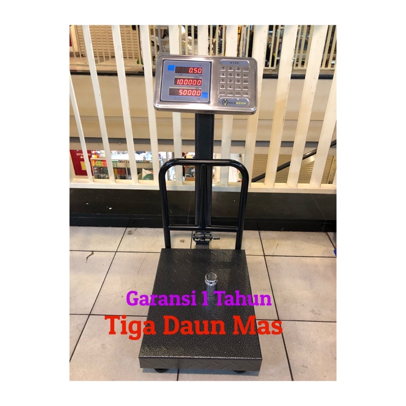 Timbangan Lantai 100 Kg / Timbangan Ekspedisi 100 Kg / Timbangan Barang 100 Kg