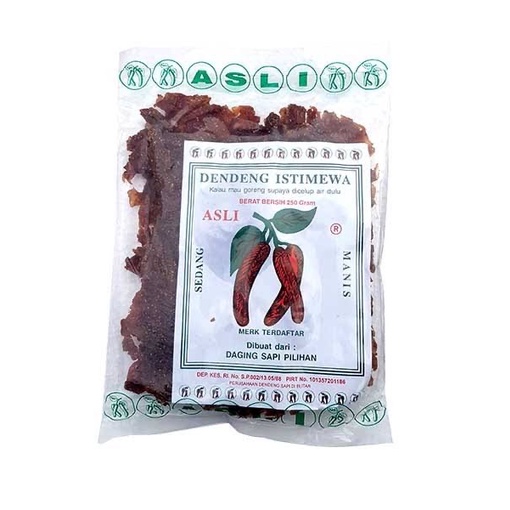 

DENDENG SAPI CAP CABE ASLI DENDENG SAPI ISTIMEWA ENAK KUALITAS PREMIUM