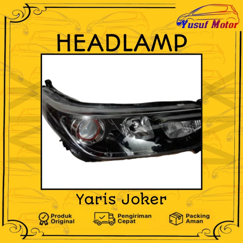 Headlamp Lampu Depan Yaris Joker 2017 2019 Original