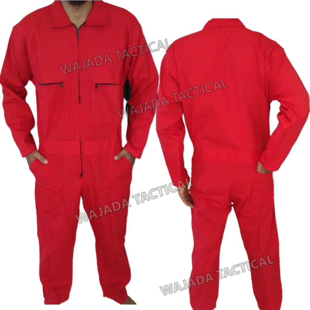 Wearpack Coverall Safety Terbaru Baju Terusan Proyek Safety