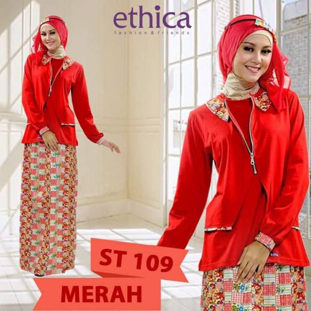 BUSANA MUSLIM ETHICA ATASAN SET BAWAHAN