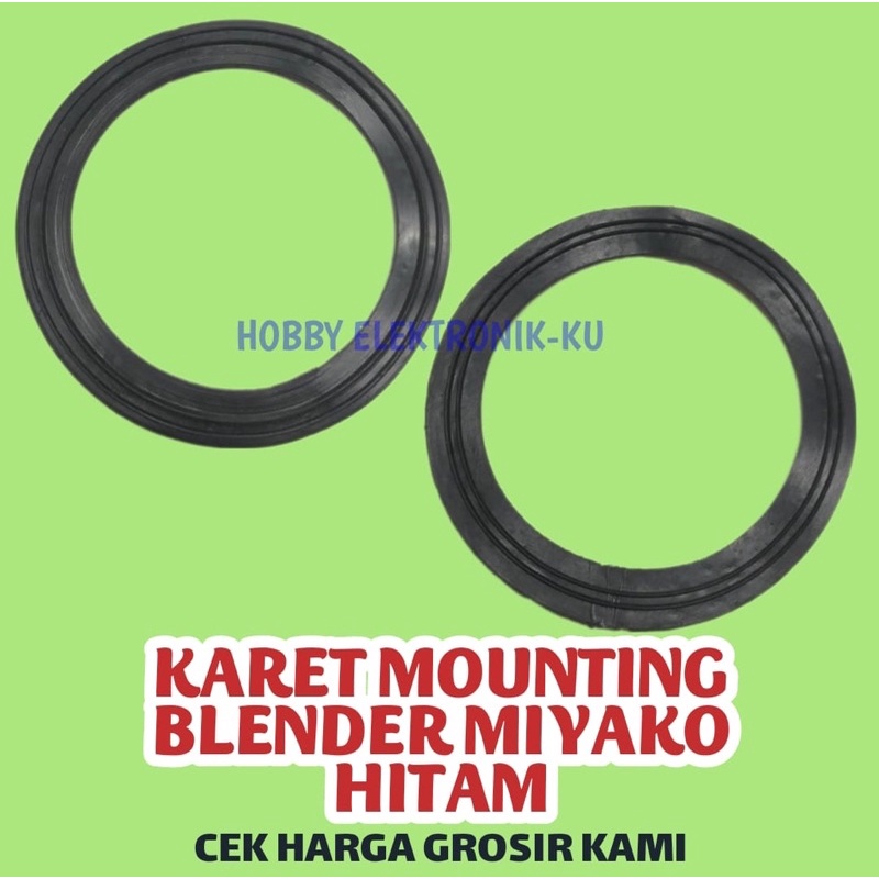 KARET MOUNTING BLENDER MIYAKO HITAM