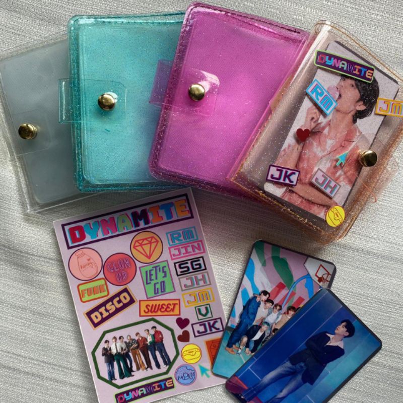 BTS DYNAMITE JELLY CARD WALLET