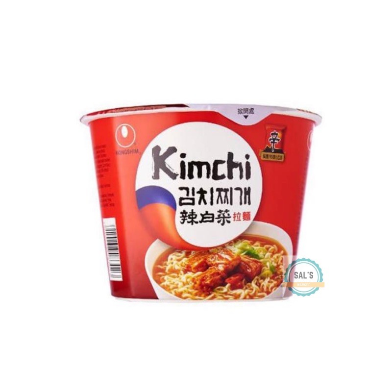 Nongshim Kimchi Ramyun Bowl HALAL 117 gr Mie Instan Ramen Korea