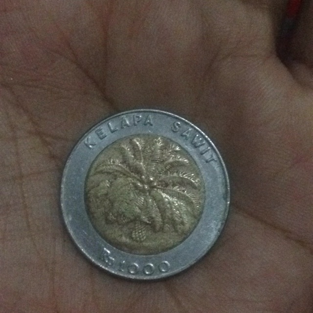 Uang koin 1000 tahun 1993