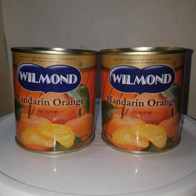 

Terlaris! Wilmond Mandarin Orange In Syrup Canned