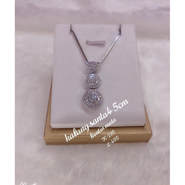 Harga Emas Putih Terbaik Kalung Aksesoris Fashion Juli 2021 Indonesia