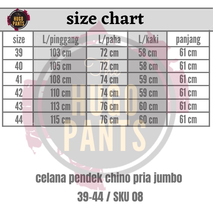 Celana Pendek Chino Distro Jumbo Surfing Pria Bahan Katun Stretch Chinos