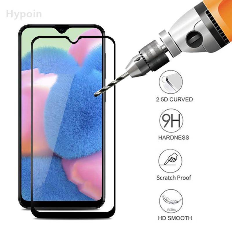 9D Full Cover Samsung Galaxy A50 Tempered Glass A10 A20 A30 A40 A60 A70 S A80 A90 M10 M20 M30 S For protective Screen Glass Flim