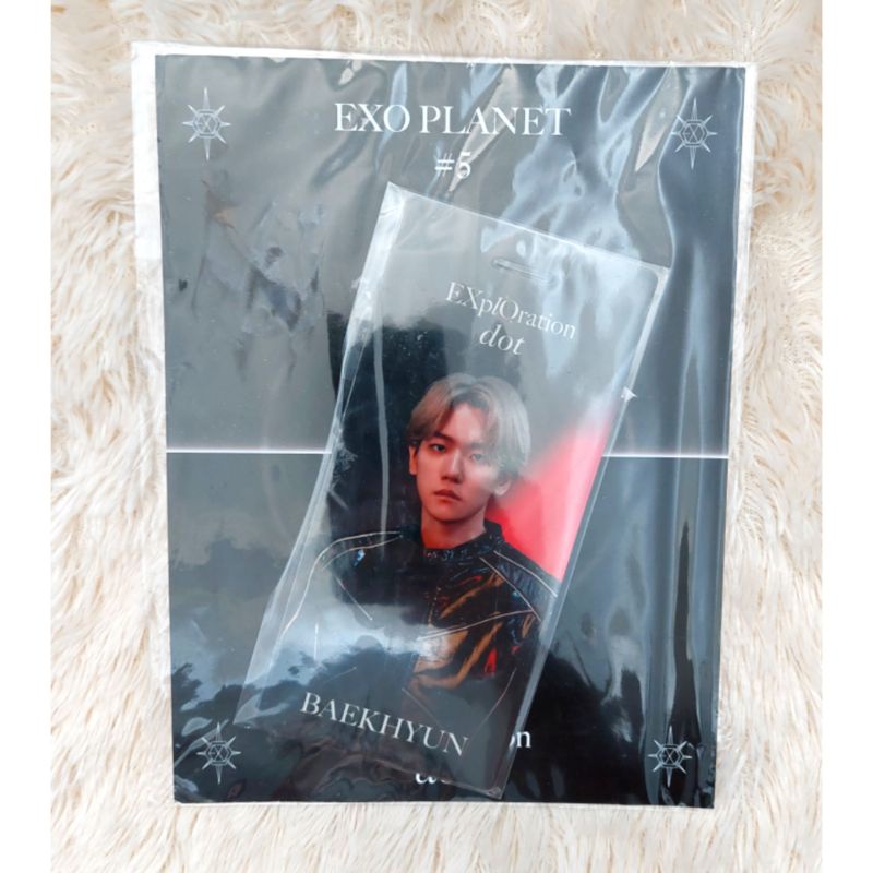 EXO BAEKHYUN EXPLORATION PHOTOCARD PC TANPA LANYARD