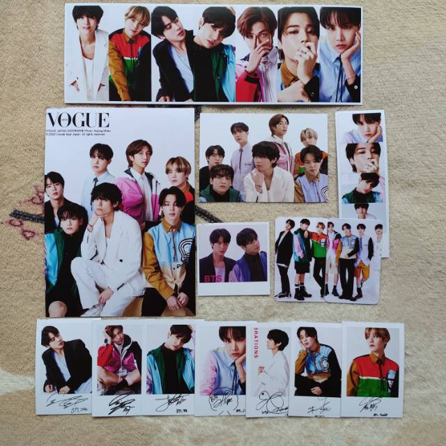 PAKET HEMAT BTS VOGUE EDITION (FANKIT)