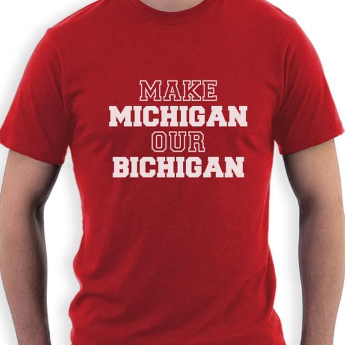KAOS BAJU MICHIGAN//TSHIRT MICHIGAN