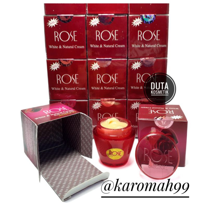 KRIM ROSE ORIGINAL - [55ribu isi 12pcs]