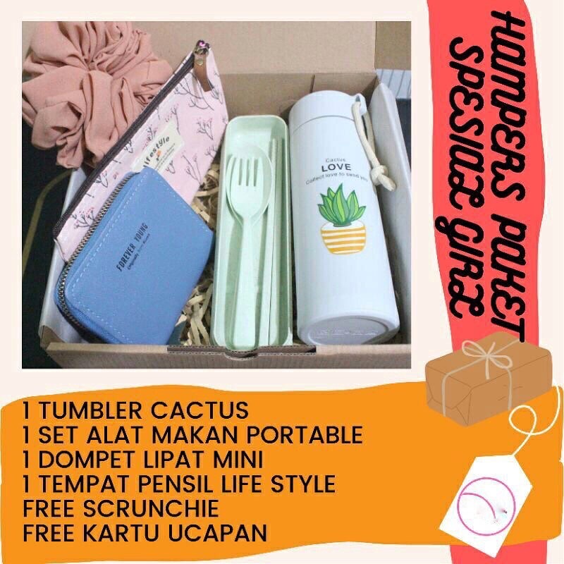 

READY STOK! Hampers / Gift Box Girl Edition