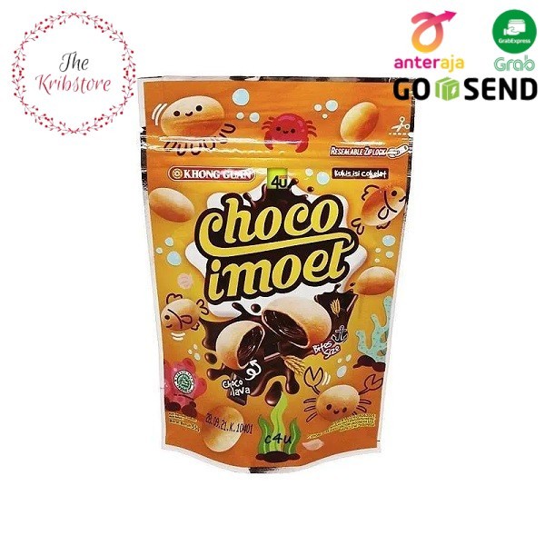 

KHONG GUAN Choco Imoet Biskuit Kukis Rasa Coklat 55g