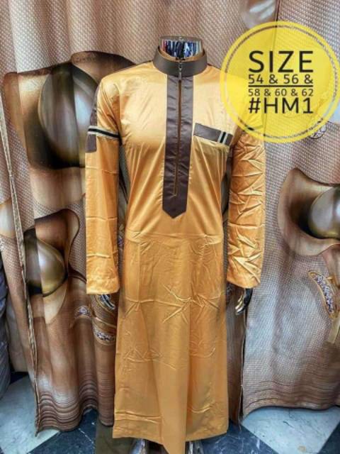 Jubah pria Daffa Al haromain import mesir original