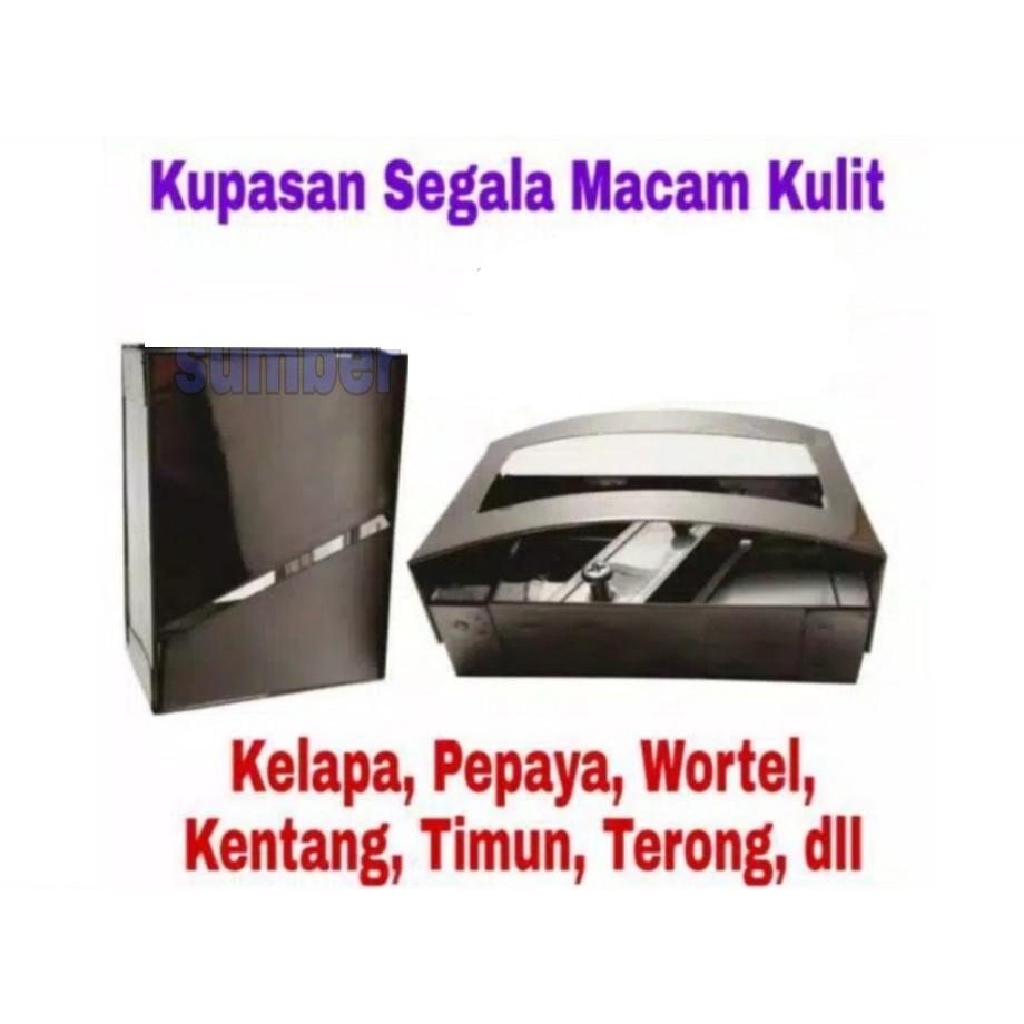Peeler Parutan Pengupas Kupasan Segala Kulit Buah Kentang Timun Stainless